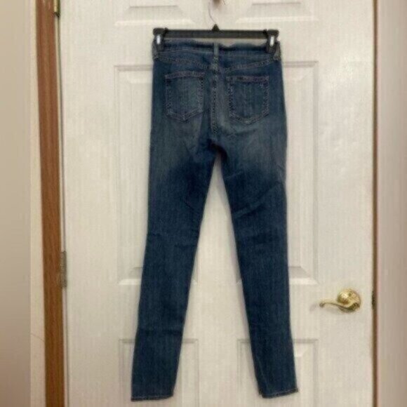 Rag & Bone High Rise Distressed Skinny Jeans Stretch Minimalist Slim - Picture 8 of 9